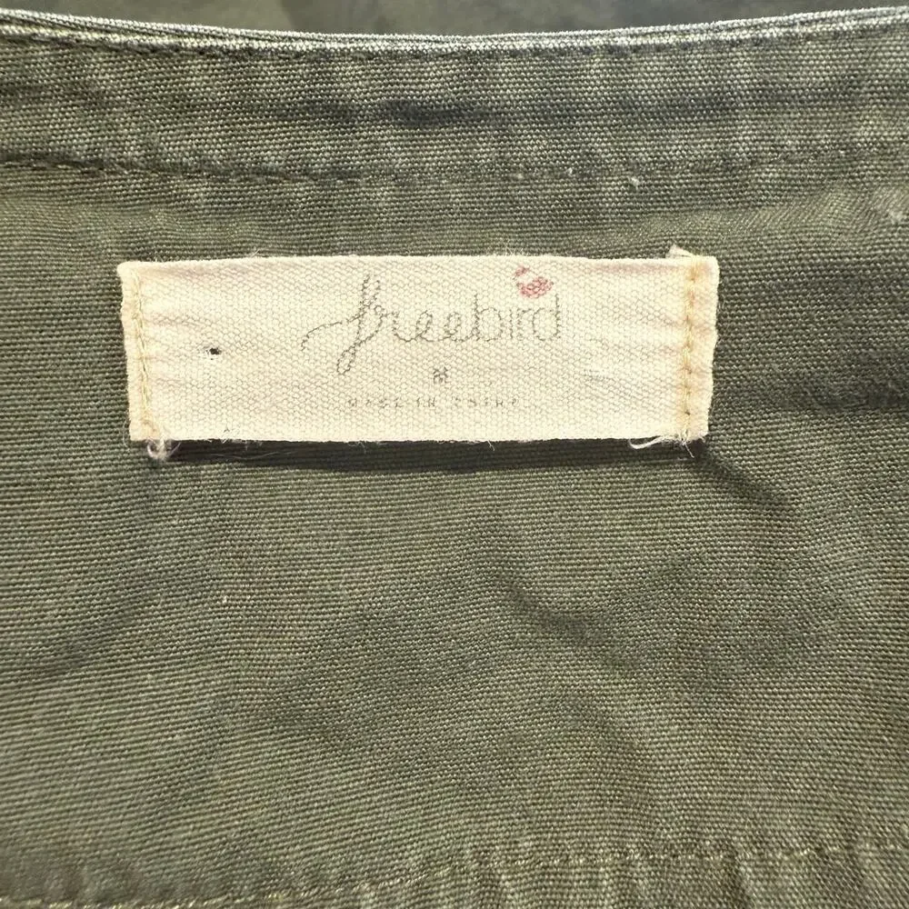 Freebird Women’s Army Green Jacket Size M
